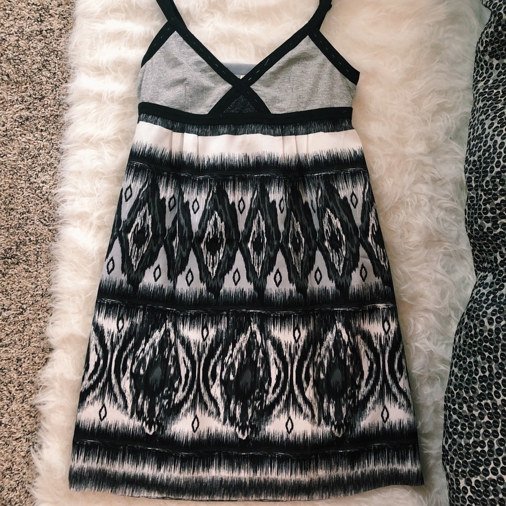 Fun patterned dress